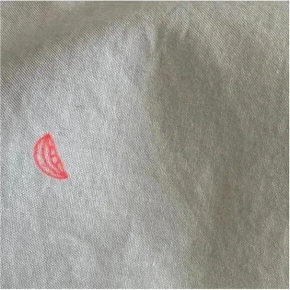 Bonobos White Short Sleeve Cotton Button Down with Pink Fruit Slices Size XL - Picture 9 of 11